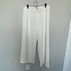 Rewash Winter White Wide Leg Trousers XL